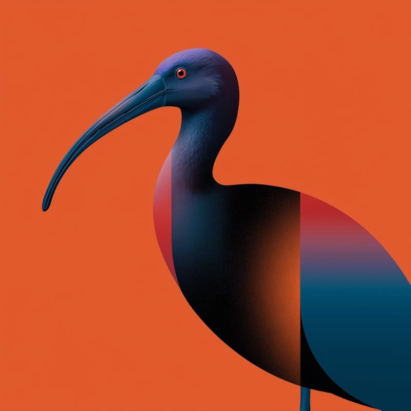 PromptIbis - The elegant ibis representing organized AI prompt management